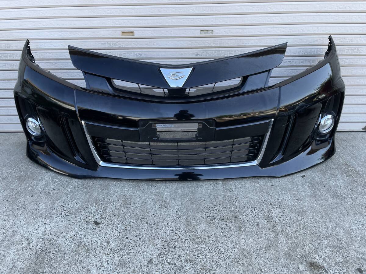 H25 エスティマ ACR55W ACR50W GSR55W 後期3型 フロント バンパー ブラック。。。 0017拍卖