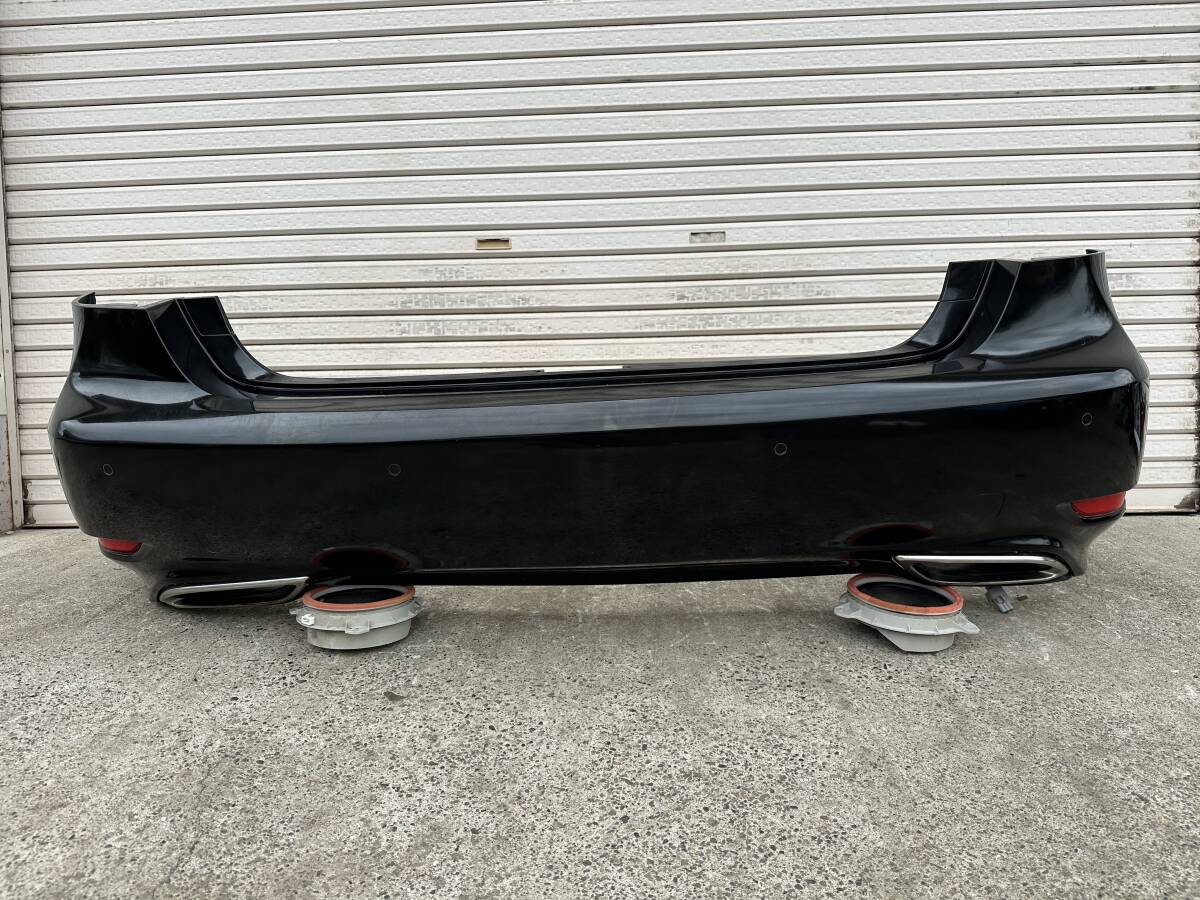 美品 レクサス LS600h LEXUS UVF45 UVF46 USF40 UVF45 後期 純正 リア バンパー 。。。 個人宅への配送はできません 。。。00216拍卖