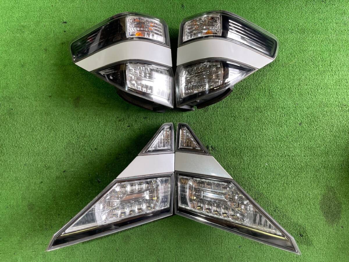 TOYOTA トヨタ 20系ヴェルファイア ANH20W ANH25W 純正 テールランプ 4点セット 後期外し KOITO:58-29/58-35 動作確認済み .. 10144拍卖