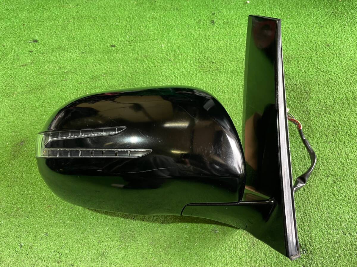 ヴェルファイア アルファード ANH20W ANH25W GGH20W 20系 純正 右 ドアミラー カラー 202 動作確認済み 。。10139拍卖