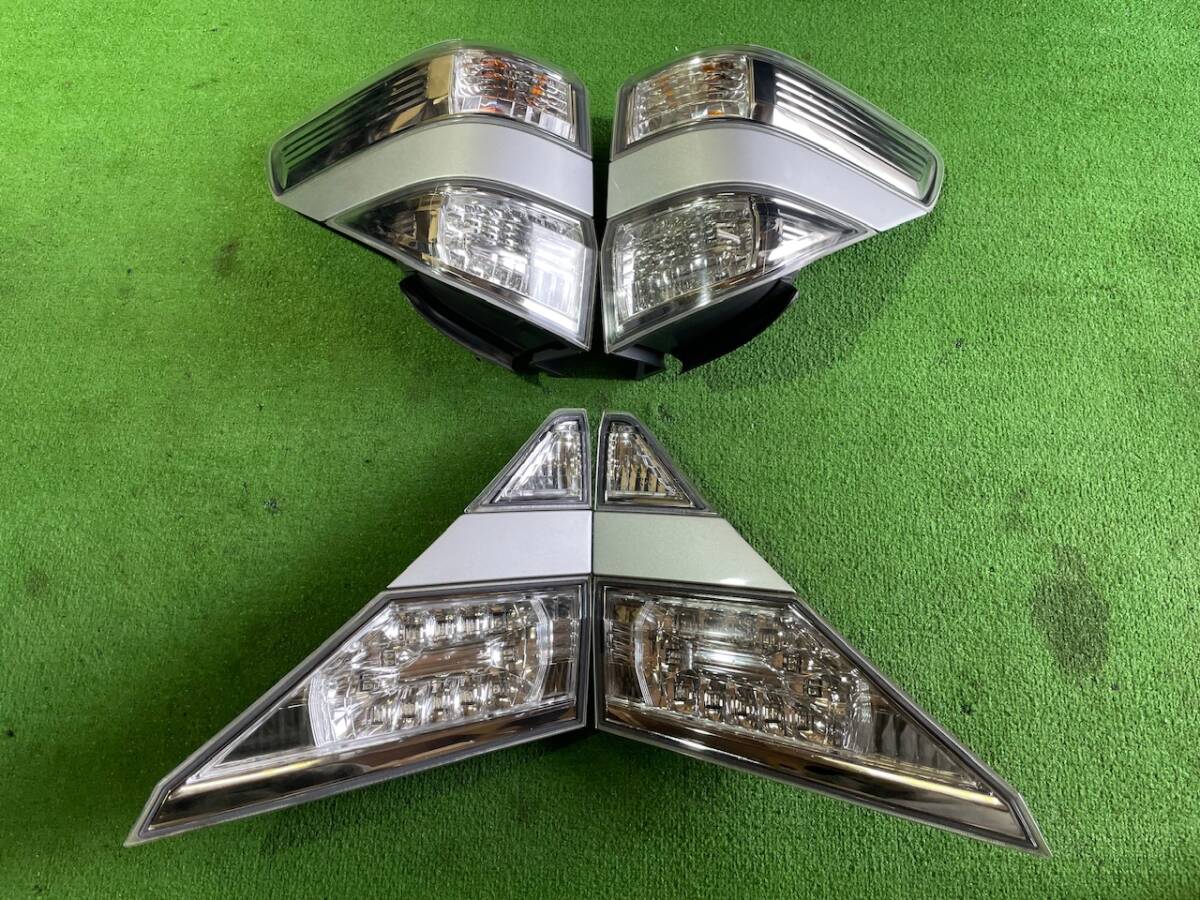 トヨタ ヴェルファイア 20系 ANH20W 純正 テールランプ 4点 セット LED 部の点灯 OK KOITO 58-28 58-32 … 7514拍卖