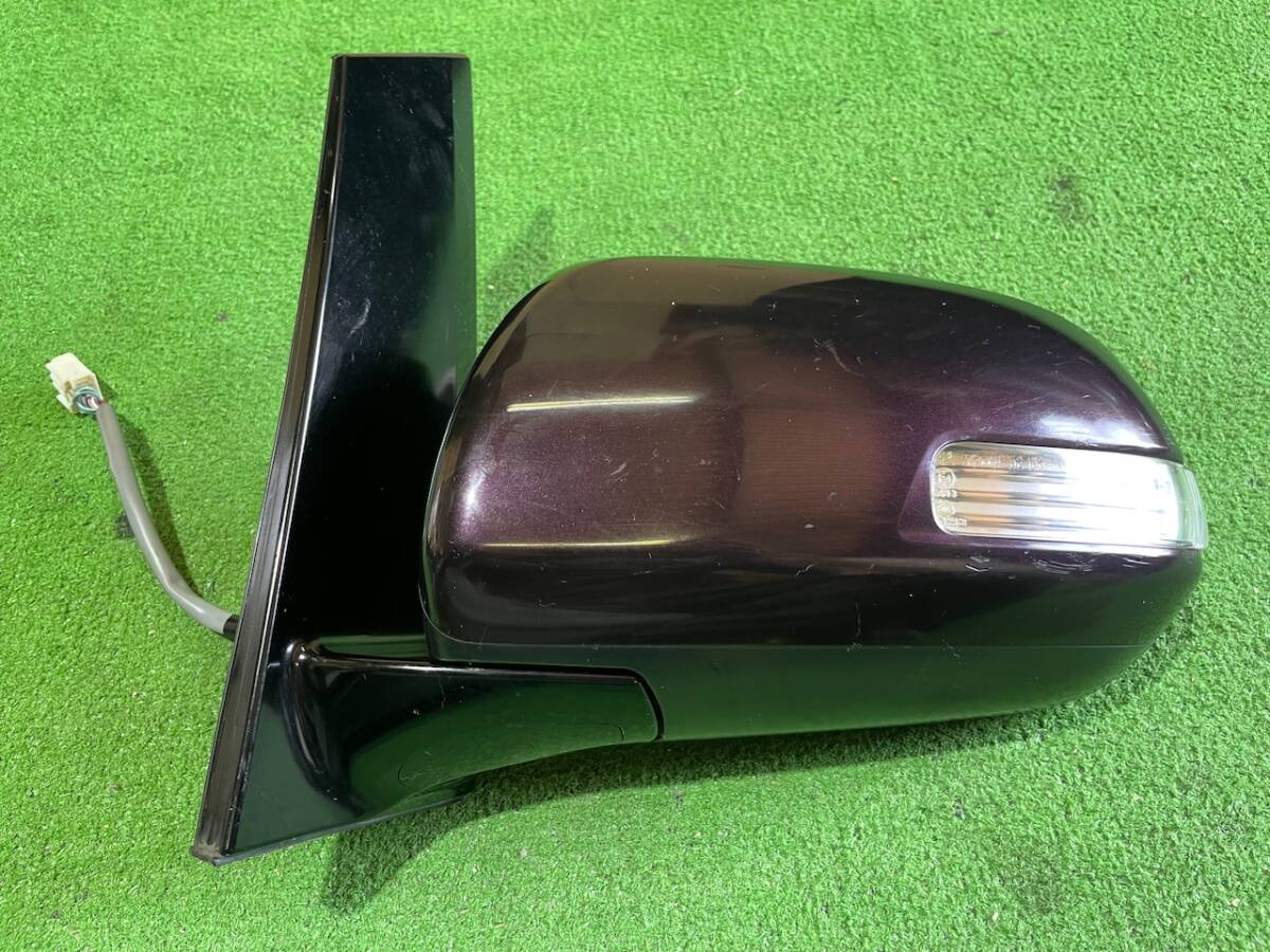 ヴェルファイア アルファード ANH20W ANH25W GGH20W 20系 純正 左 ドアミラー 動作確認済み 。。。7267拍卖