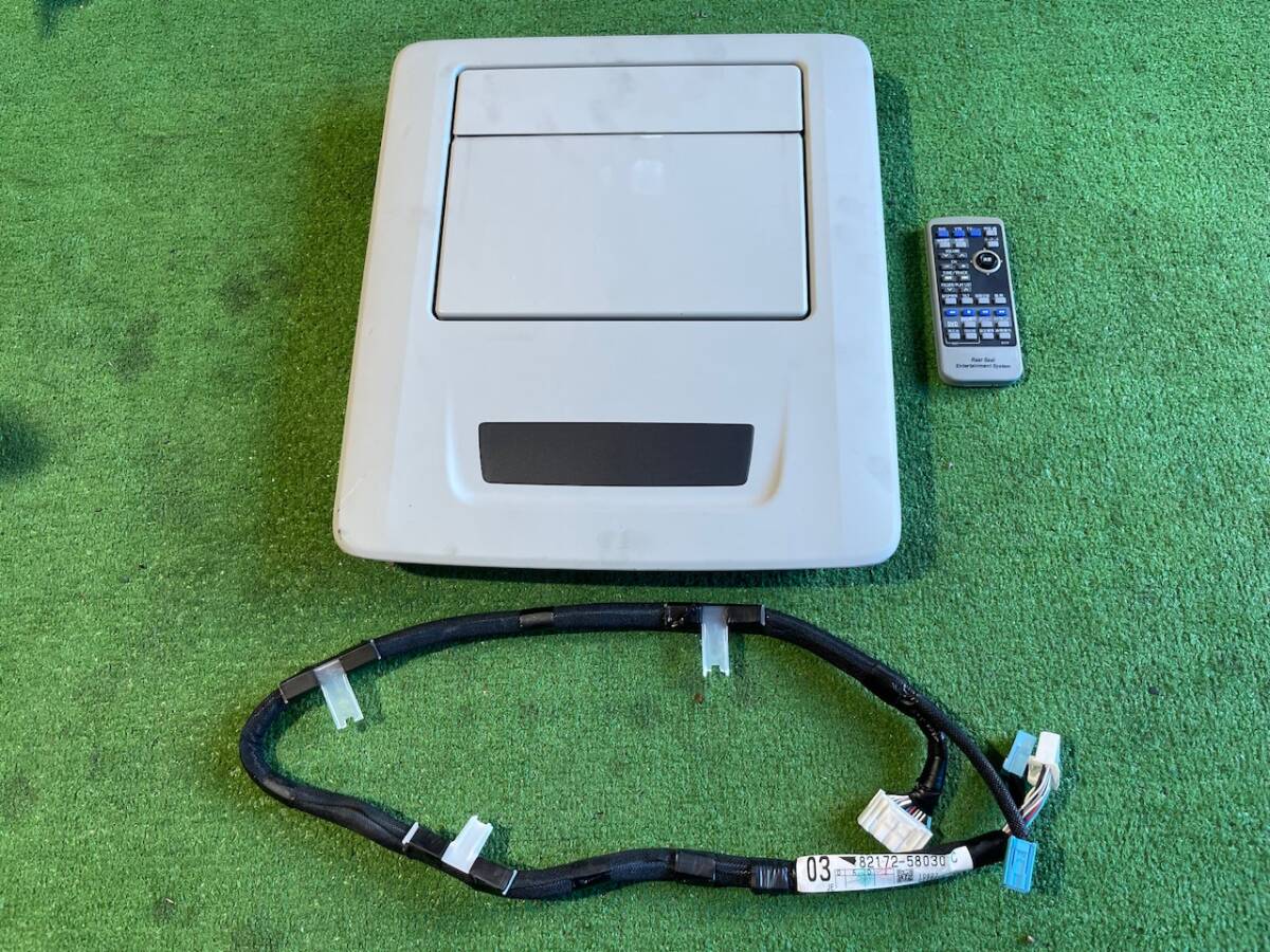 アルファード ヴェルファイア ANH20W/ANH25W/GGH20W/GGH25W 純正 フリップダウンモニター 86680-58041-B0 。。4671拍卖