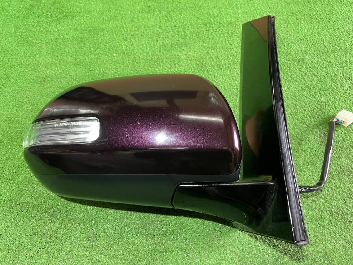 ヴェルファイア アルファード ANH20W ANH25W GGH20W 20系 純正 右 ドアミラー 動作確認済み 。。10508拍卖