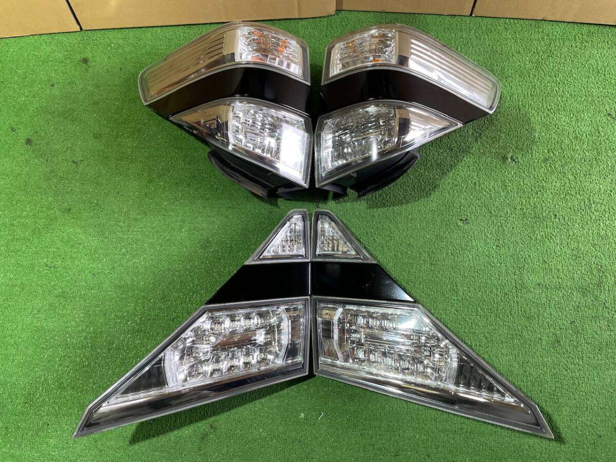 トヨタ ヴェルファイア 20系 ANH20W 純正 テールランプ 4点 セット LED 部の点灯 OK KOITO 58-28 58-32 … 10611拍卖