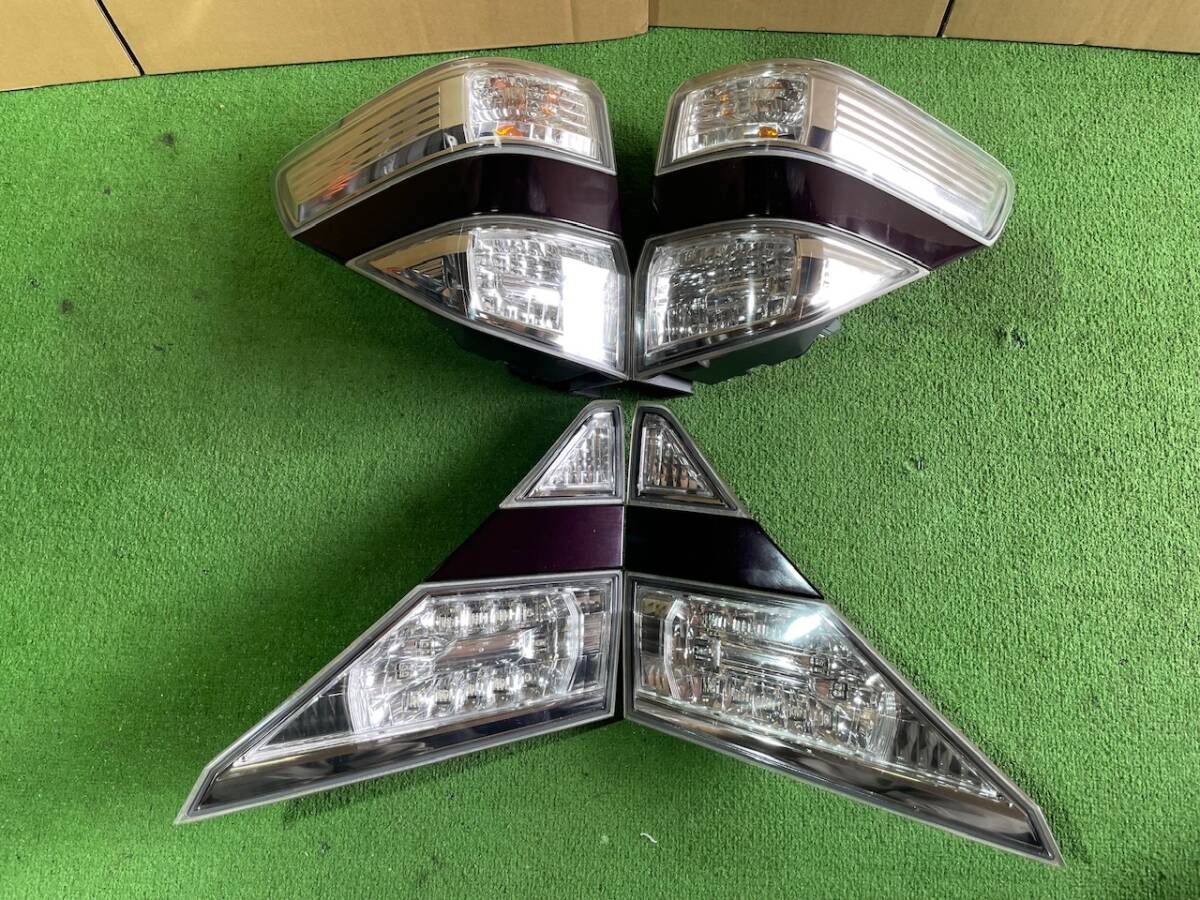 トヨタ ヴェルファイア 20系 ANH20W 純正 テールランプ 4点 セット LED 部の点灯 OK KOITO 58-28 58-32 … 10608拍卖