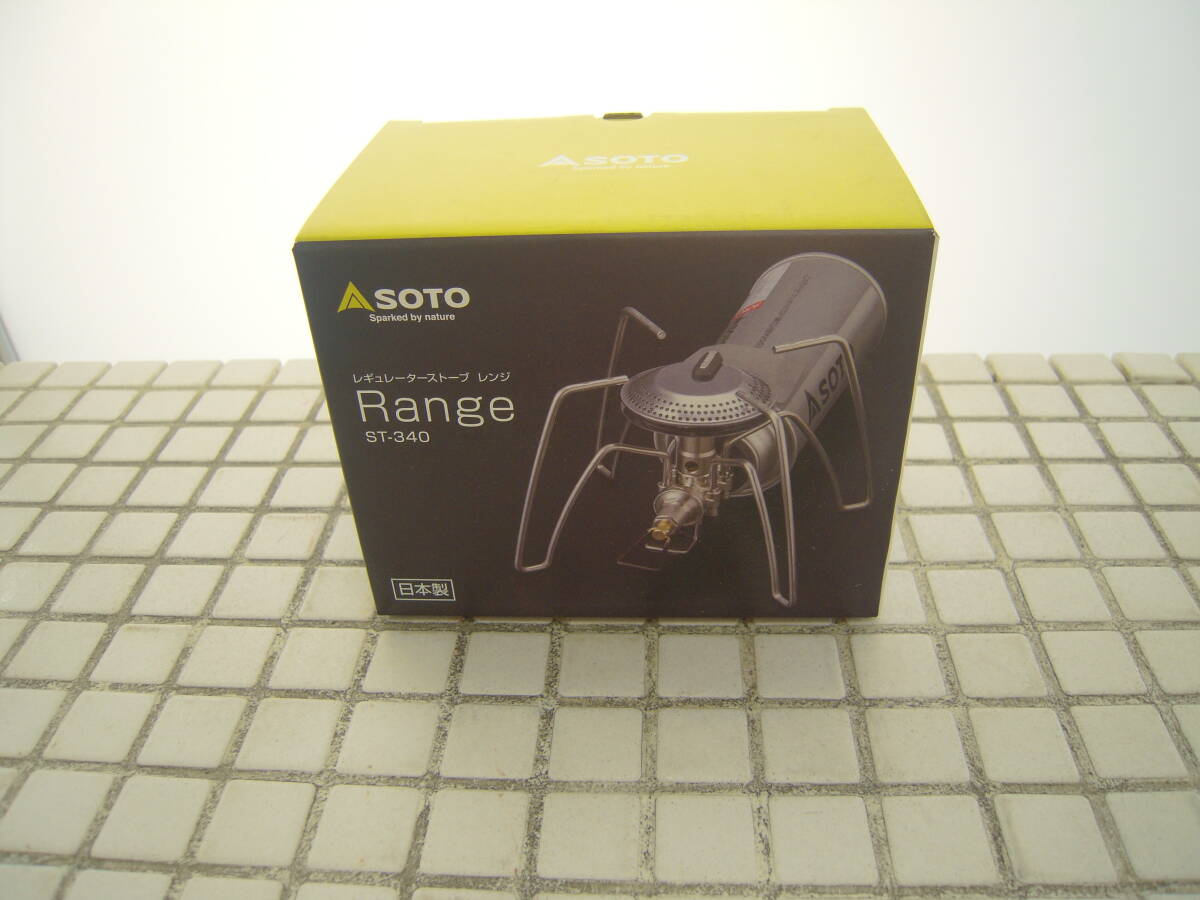 未使用 SOTO ソト レギュレ-タ-スト-ブ レンジ Range ST-340拍卖