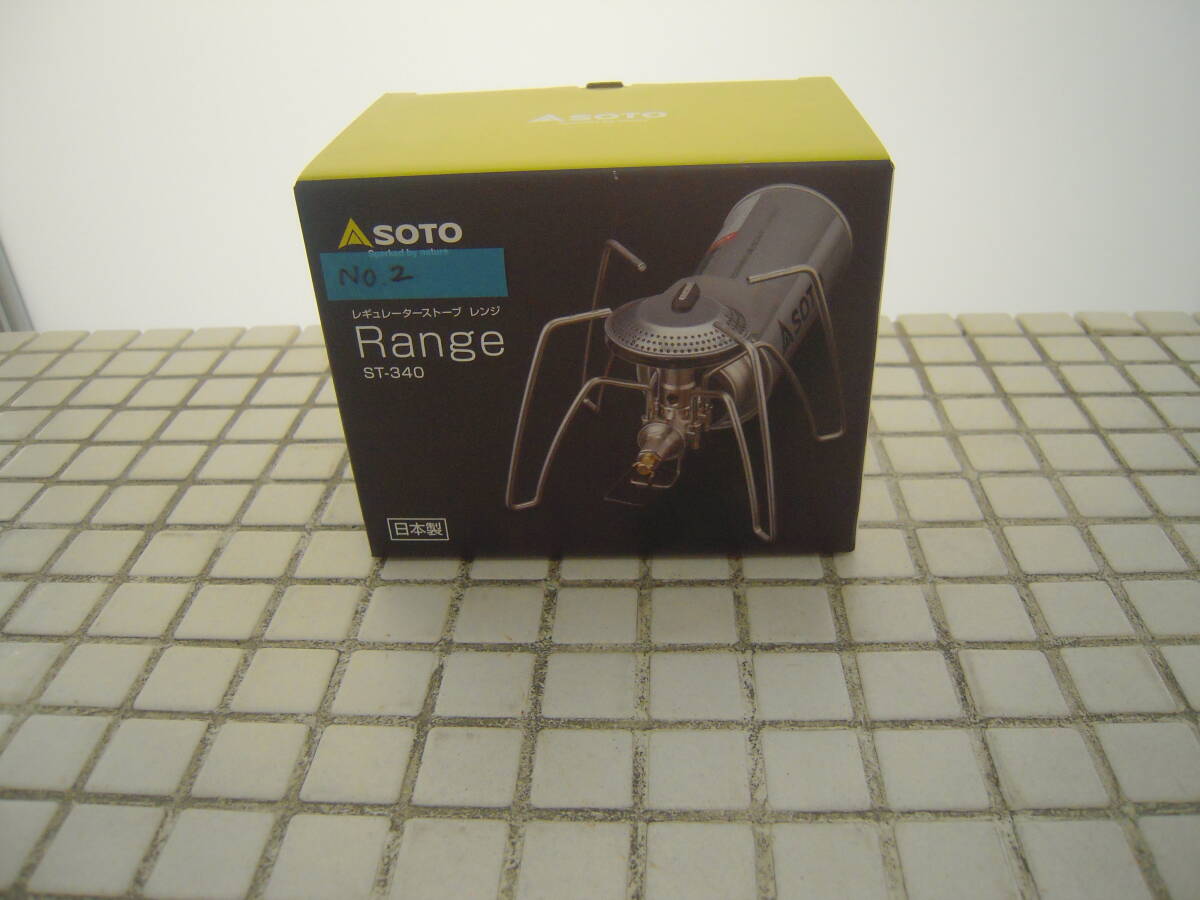 No.2 未使用 SOTO ソト レギュレ-タ-スト-ブ レンジ Range ST-340拍卖