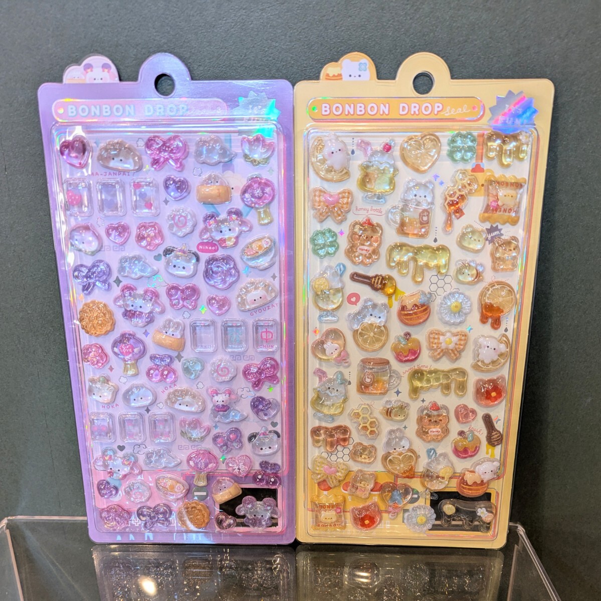 正規品 クーリア ボンボンドロップシール はちみつボンボン にーはおボンボン うるちゅるポップシール プチドロップステッカー ボンドロ拍卖