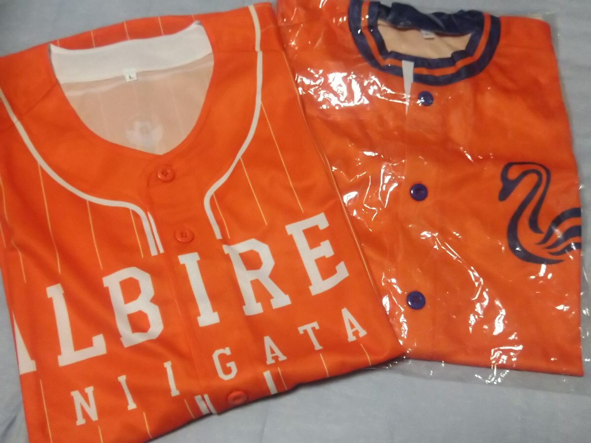 未開封&良品 アルビレックス新潟 スペシャルユニフォームセット ベースボールシャツ 京都サンガFC 川崎フロンターレ拍卖