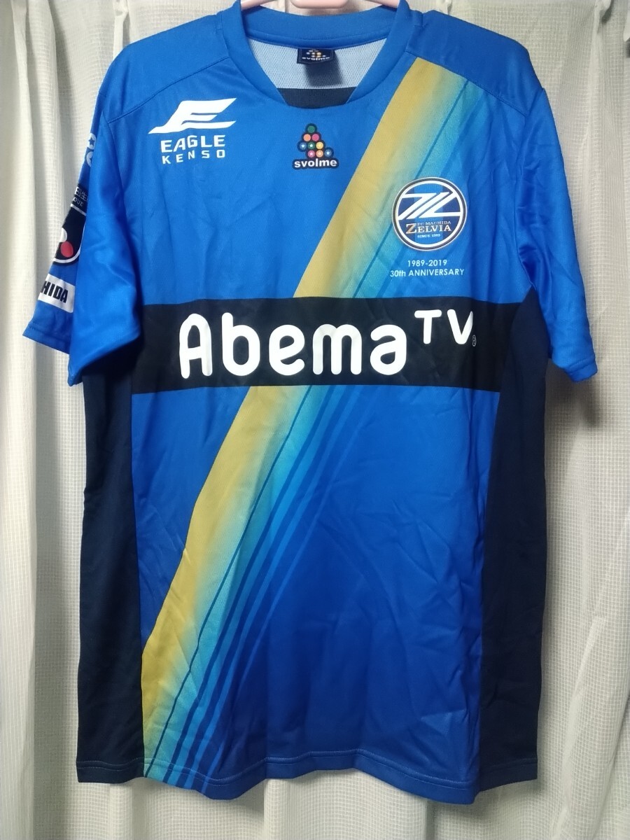 良品  FC町田ゼルビア2019シーズンユニフォーム  Jリーグ Ameba Cygames SVOLME拍卖
