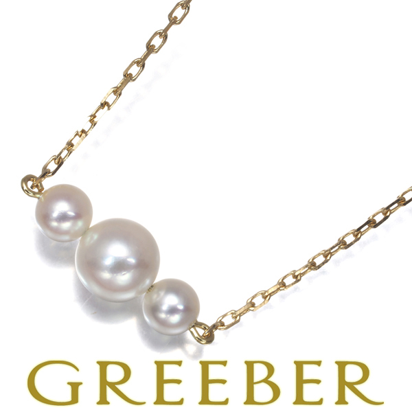ミキモト ネックレス パール 真珠 4.0-6.0mm K18YG 【中古】BLJ拍卖
