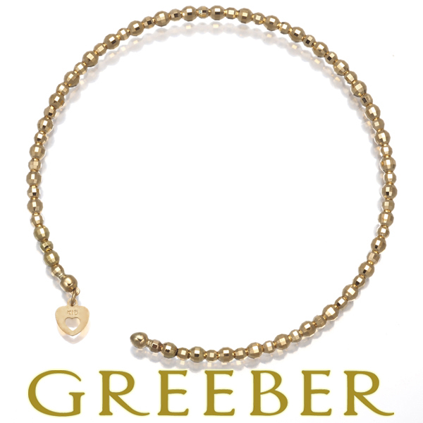 カットボール バングル ブレスレット K18YG/ワイヤー GENJ拍卖