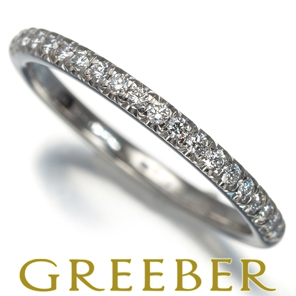 ティファニー リング ダイヤ ダイヤモンド ソレスト ハーフエタニティ 12号 Pt950 指輪 BLJ拍卖