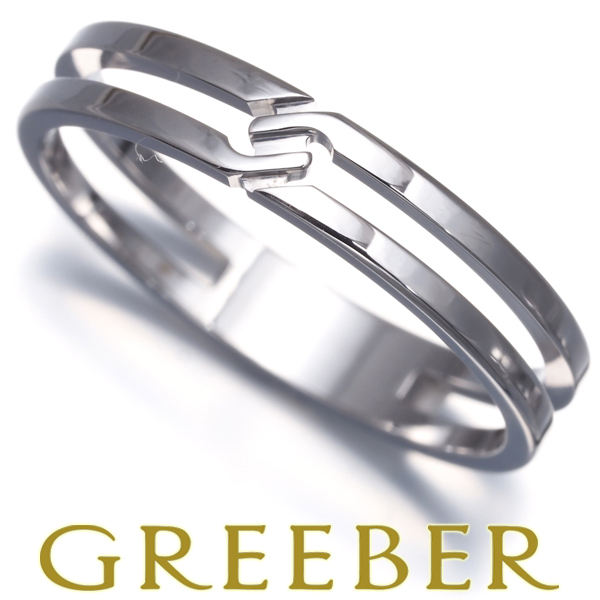 グッチ リング インフィニティ 18号 K18WG 指輪 BLJ拍卖