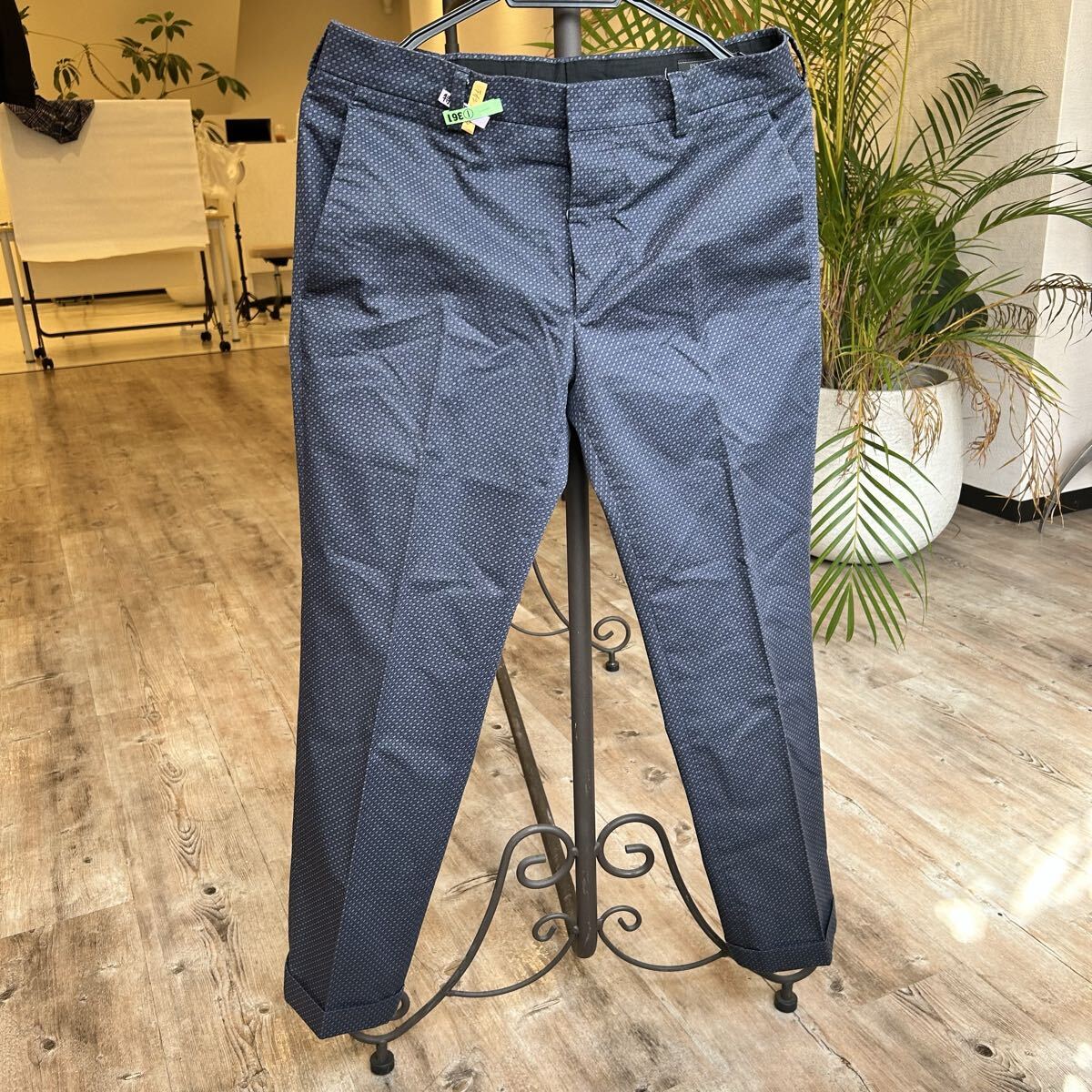 プラダ PRADA スラックス サイズ44 ダークブルー ネイビー ボトムス拍卖