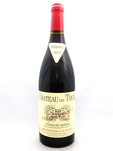 ◆高評価PP96点◆コート・デュ・ローヌ・グラン・レゼルヴ COTES DU RHONE GRANDE RESERVE / シャトー・デ・トゥール CH.DES TOURS 2015年拍卖