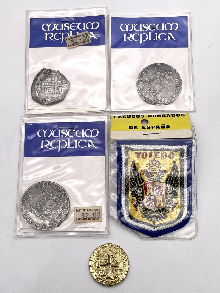 昔のスペインお土産 レプリカコイン ワッペン拍卖