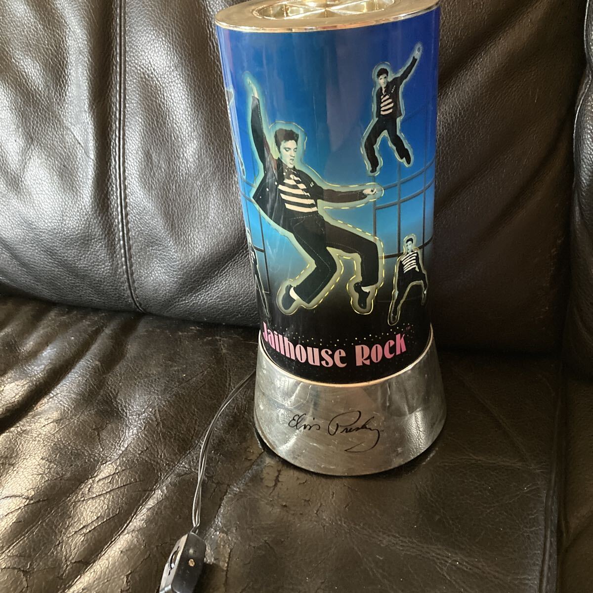 可動品当時物 エルヴィス プレスリー 監獄ロック Jailhouse Rock回転ランプ ラブミーテンダー ペパーミント クリームソーダ ドライボーンズ拍卖