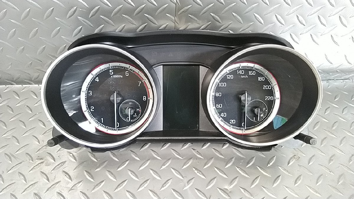ZC13S スイフト 純正 CVT スピードメーター 54,384㎞ イモビライザー付き 34110-52RB0 ジャンク品拍卖