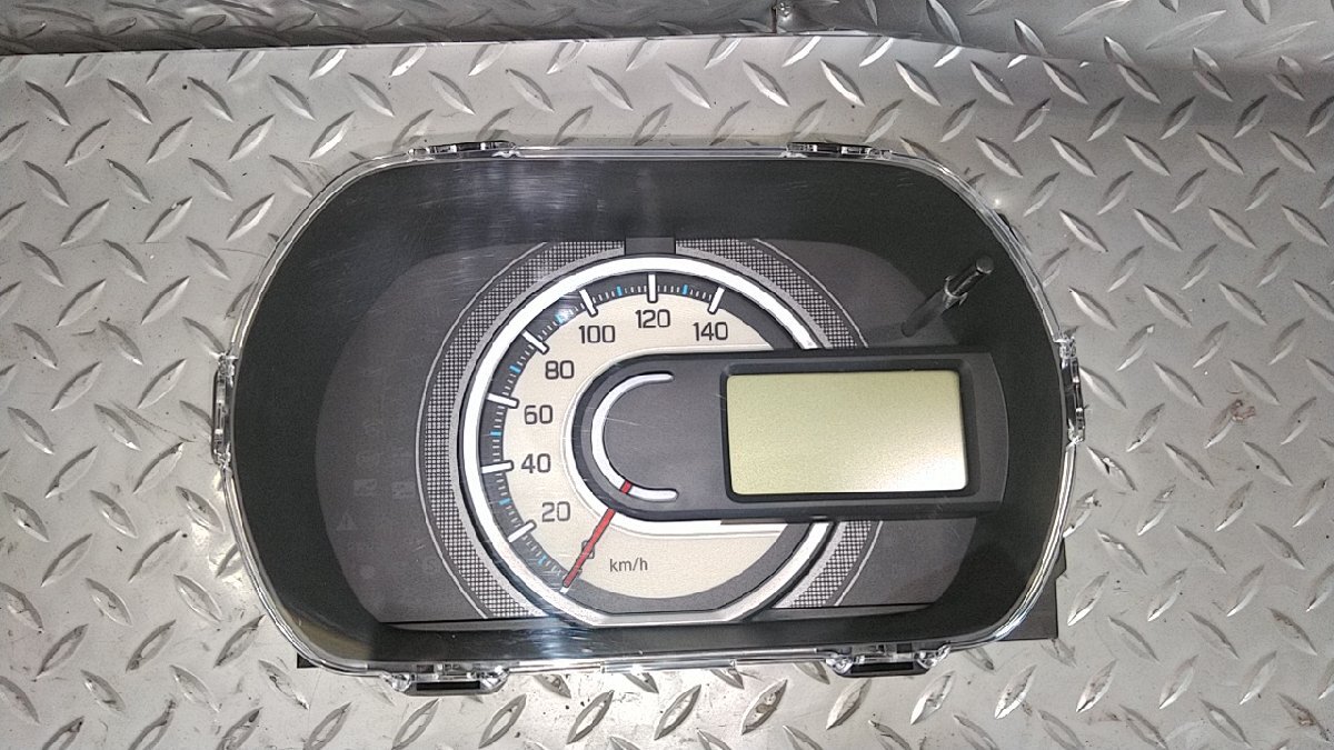 MK53S スペーシア 純正 CVT スピードメーター 37,826㎞ イモビライザー付き 34110-79R11拍卖