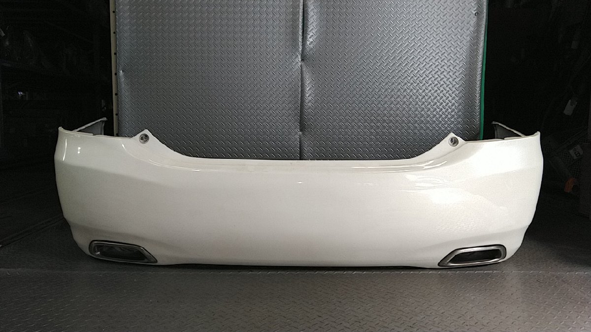 URS206 クラウン・マジェスタ 純正 リアバンパー 52159-30580 ホワイトパール/062 個人宅発送不可☆拍卖
