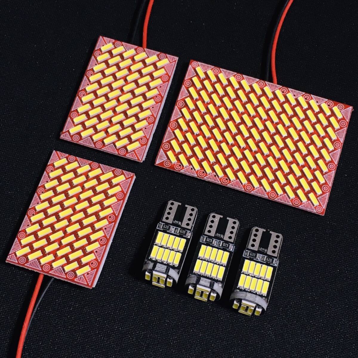 フロンクス FRONX WDB3S WEB3S LED ルームランプセット 超爆光 4014SMD パネル 基板 室内灯 パーツ ライト アクセサリ ホワイト拍卖