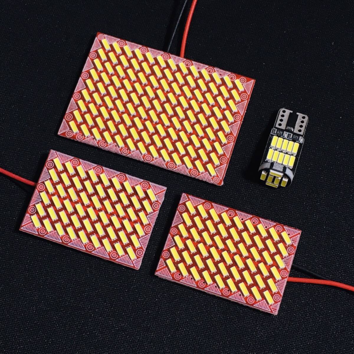 ムーヴ カスタム (ムーブ) LA150S LA160S 超爆光 LED ルームランプ 新型 4014SMD パネル 基板 室内灯 パーツ ライト アクセサリ ホワイト拍卖