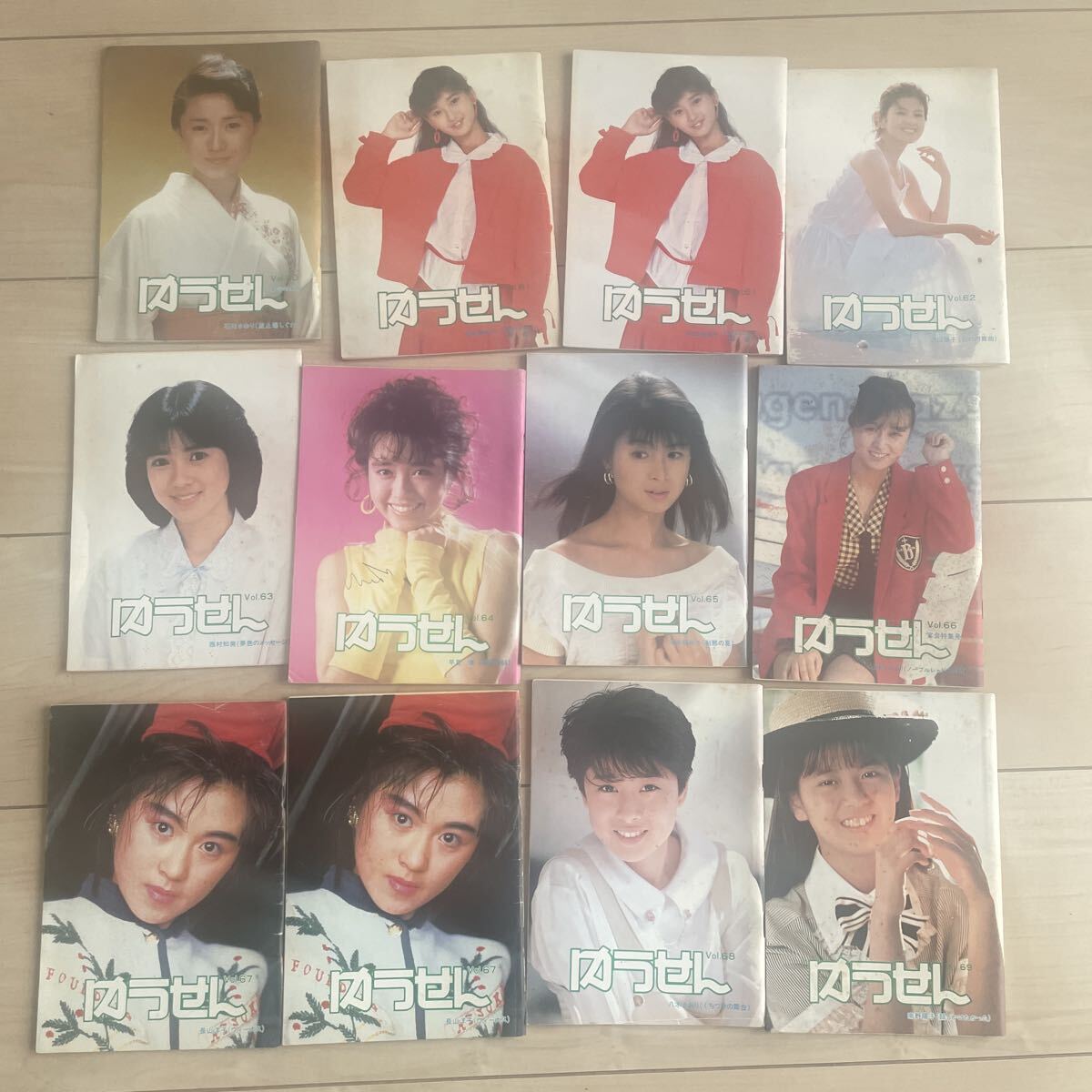 【ゆうせんまとめ売り】vol.60〜69 昭和アイドル 昭和歌謡曲 レコード ポップス 国生さゆり 早見優 ぷらさき 1029 39拍卖