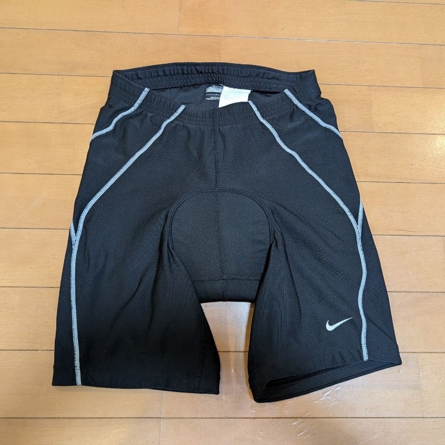 激レア! NIKE レーサーパンツ ブラック L ナイキ 検)パールイズミ ゴールドウィン シマノ アソス カステリ 2XU 黒拍卖