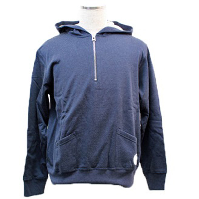 エイプ A BATHING APE ハーフジップ パーカー プルオーバー M【中古】【新品同様】【美品】拍卖