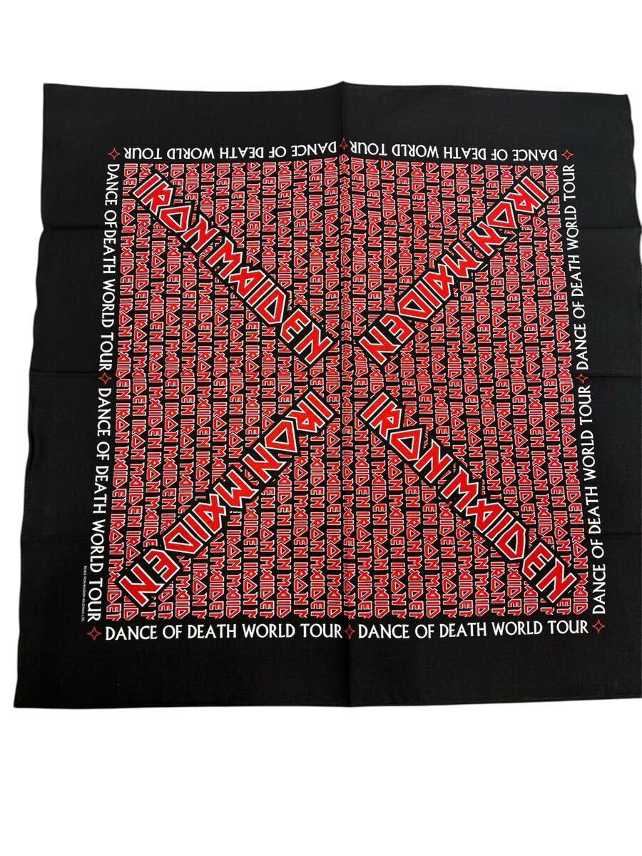 バンダナ ハンカチ アイアンメイデン アイアン・メイデン Iron Maiden 2003 ツアーtour拍卖