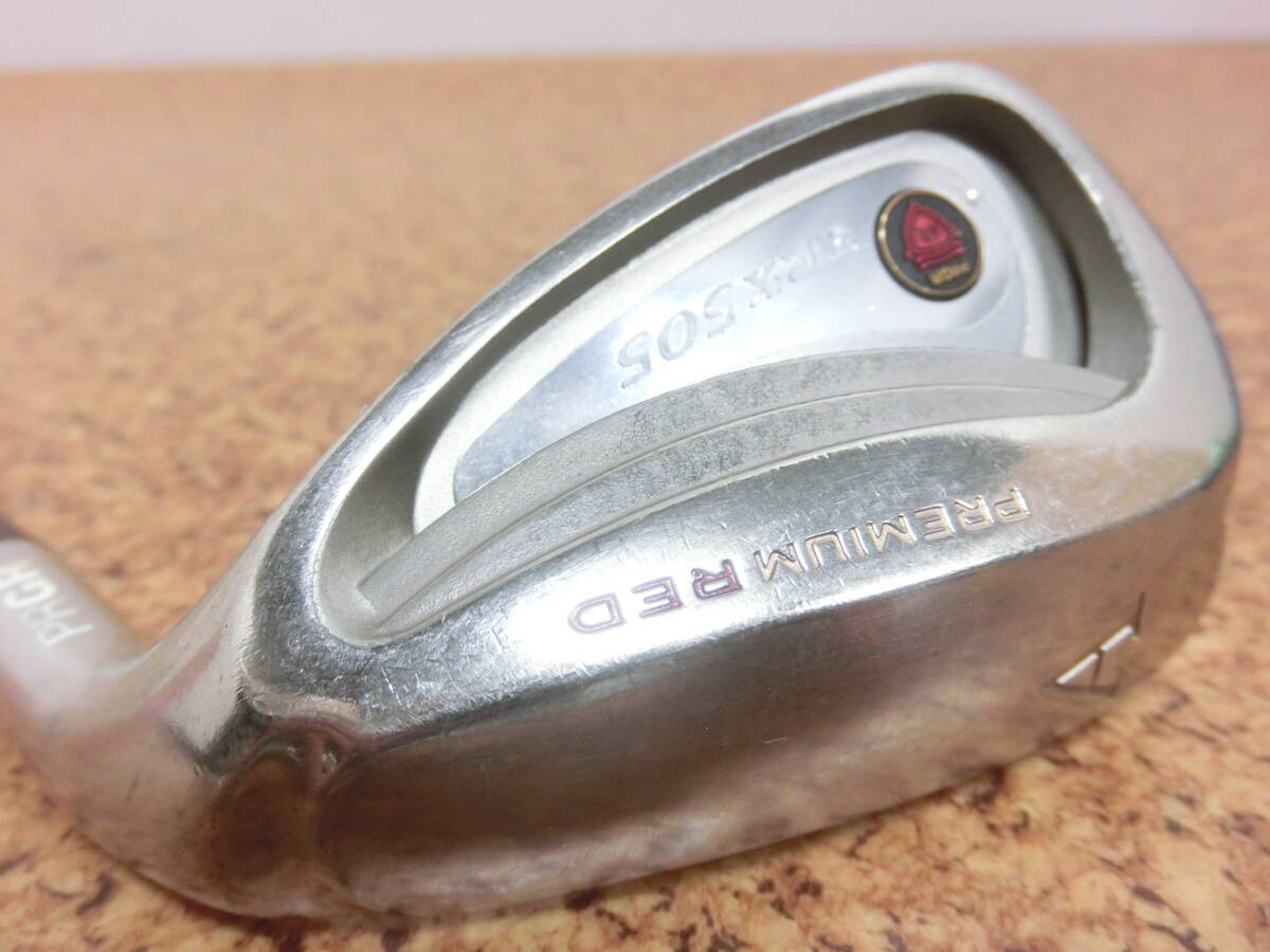 ♪PRGR プロギア TR-X 505 PREMIUM RED プレミアムレッド ウェッジ AW 49° カーボンシャフト ROMBAX 5E09 TM-39 FLEX-R 中古品♪F3048拍卖