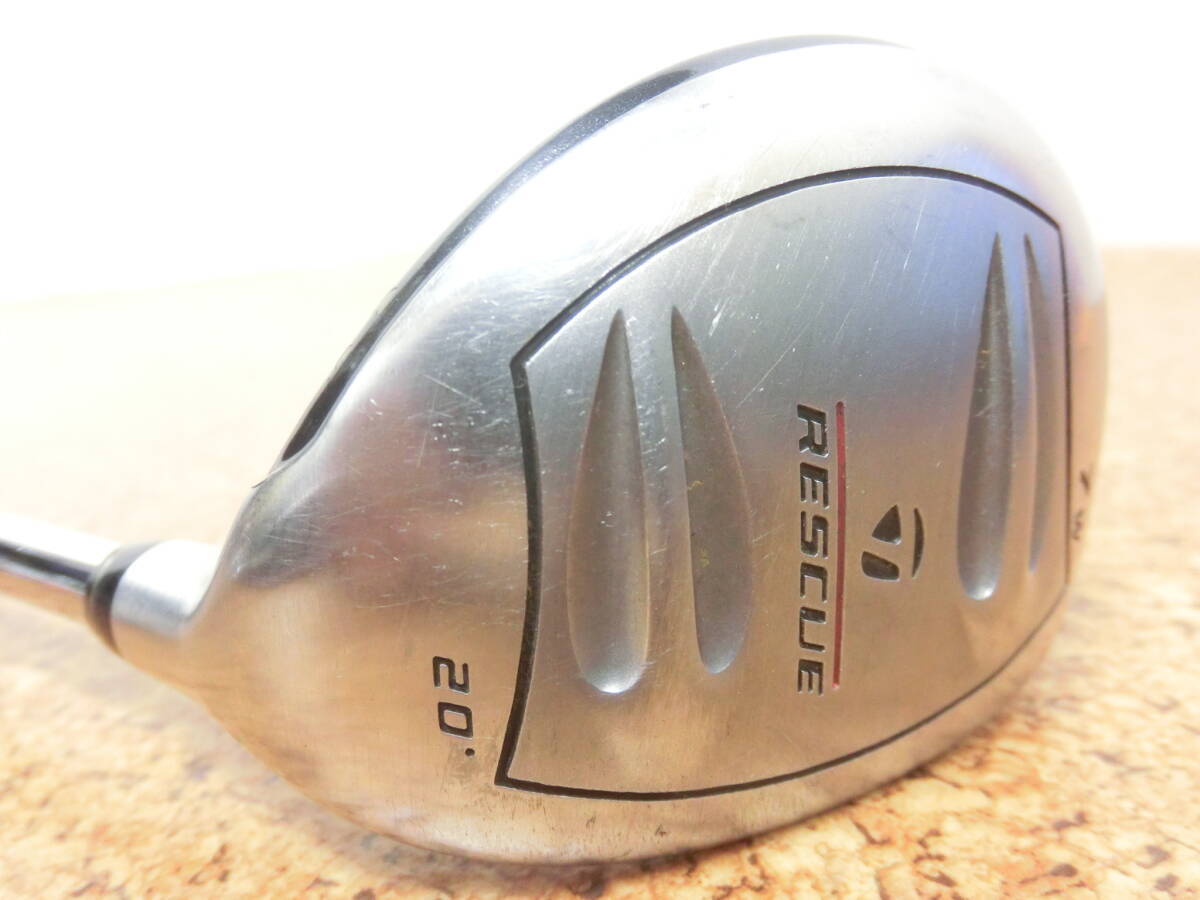 ♪TaylorMade テーラーメイド RESCUE レスキュー ユーティリティ 7W 20° 純正スチールシャフト N.S.PRO 950FW FLEX-S 中古品♪C0408拍卖