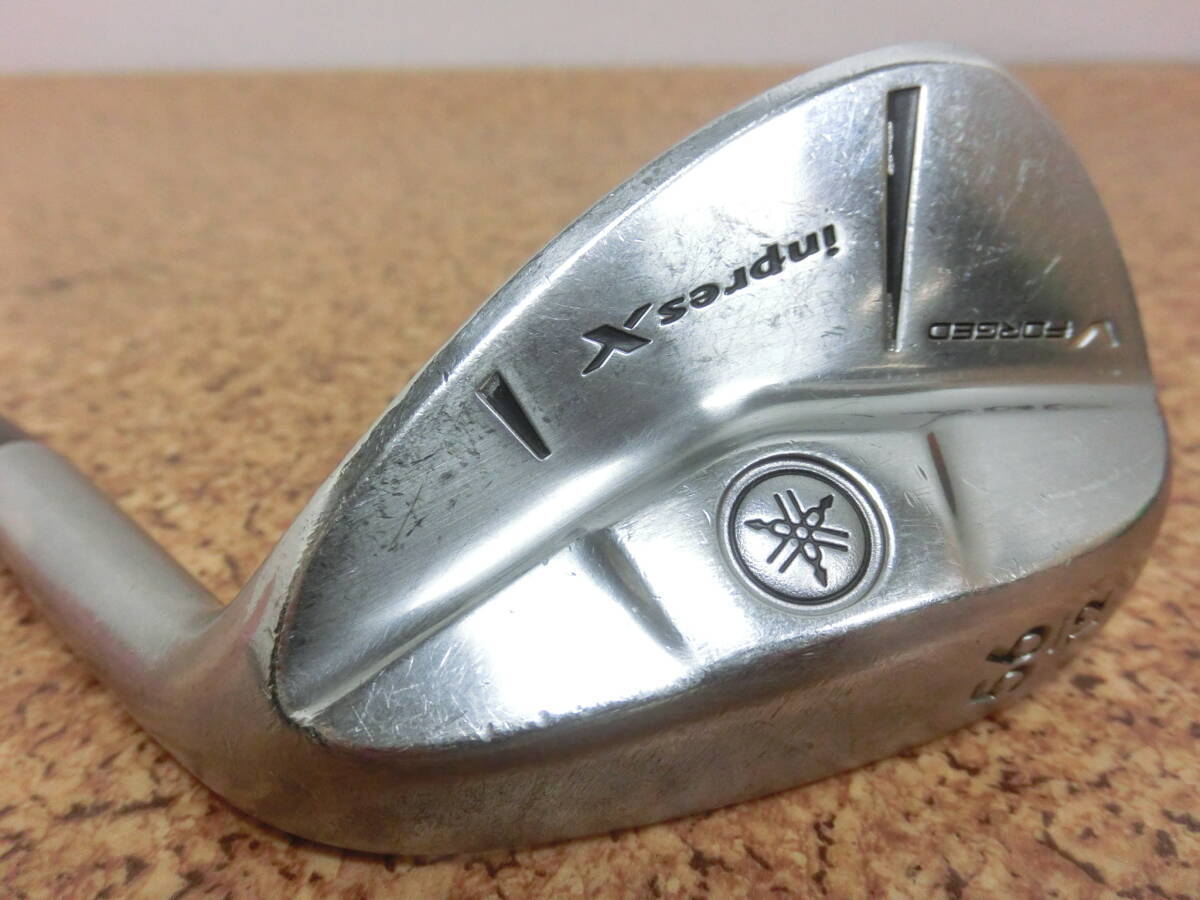 ♪YAMAHA ヤマハ inpres X V FORGED 2011 インプレス ウェッジ 56° 12 純正スチールシャフト Dynamic Gold FLEX-S200 中古品♪F2982拍卖