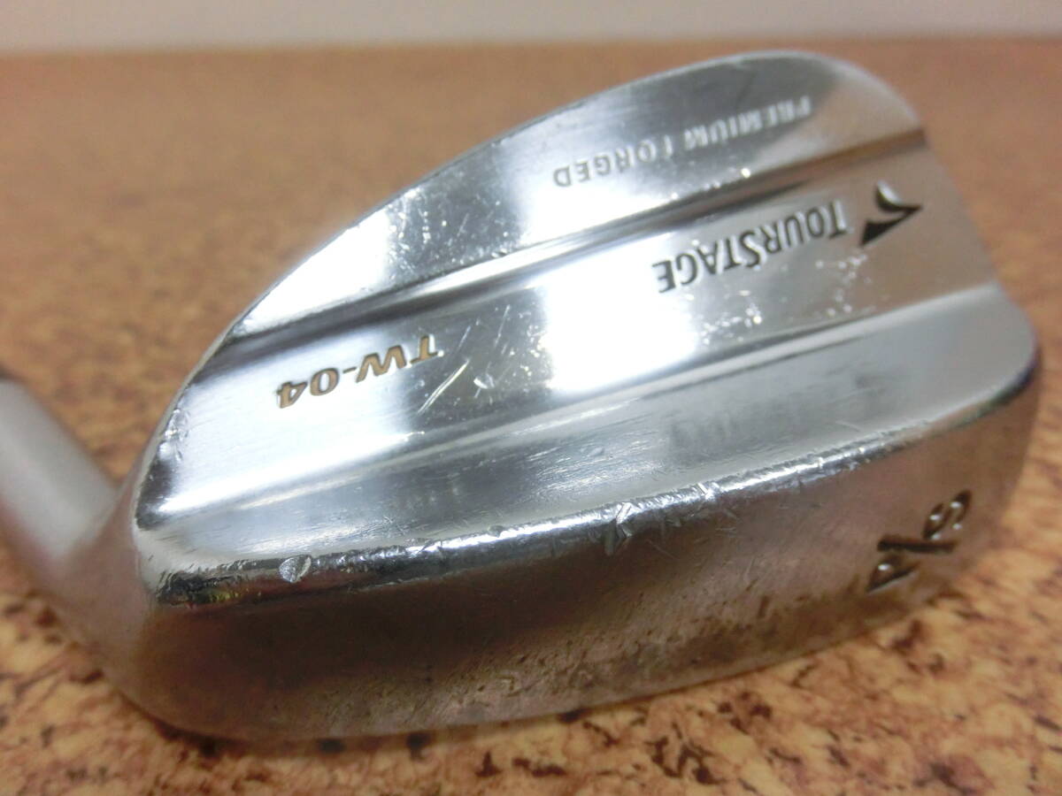 ♪BRIDGESTONE ブリヂストン TOURSTAGE TW-04 FORGED ウェッジ P/S 51° 純正スチールシャフト N.S.PRO 950GH FLEX-S 中古品♪F3096拍卖