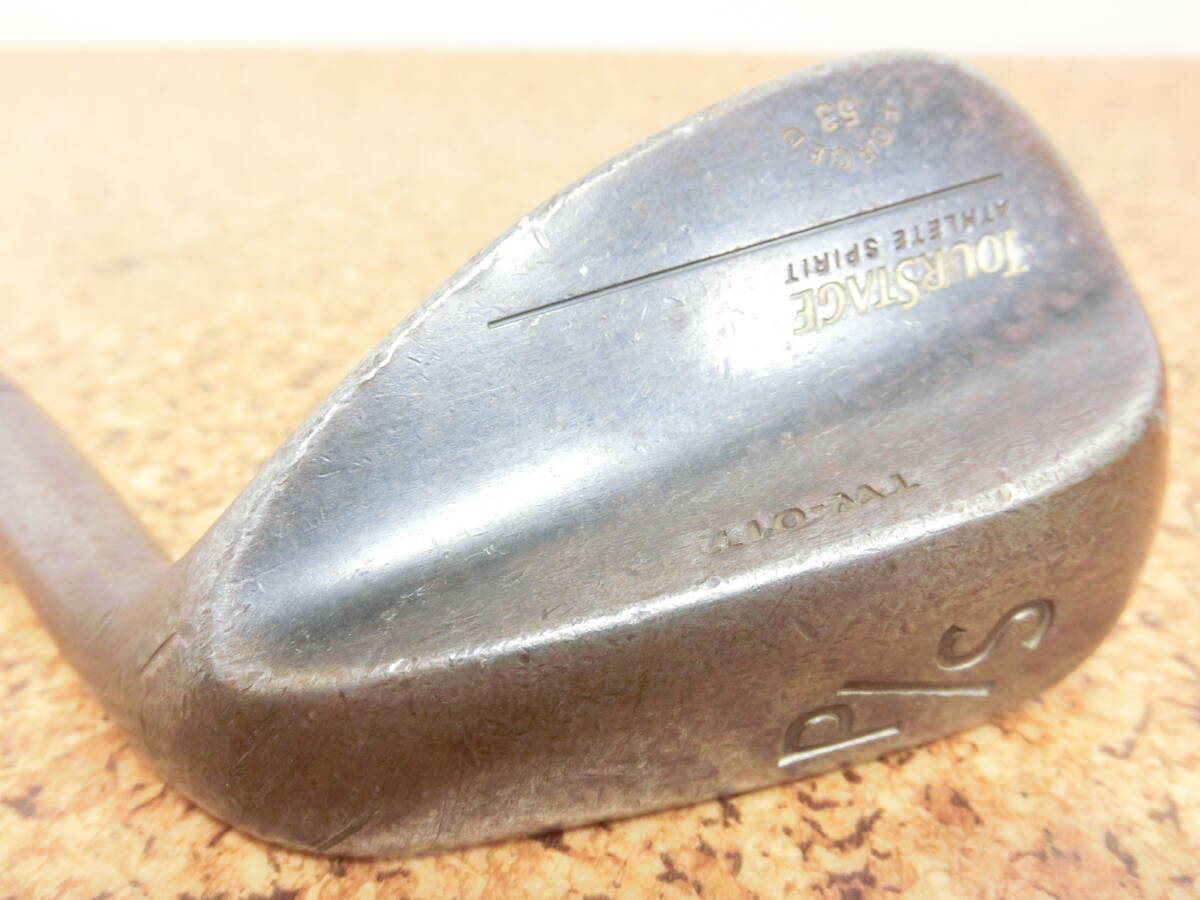 レディース♪BRIDGESTONE TOURSTAGE TW-01T FORGED ウェッジ P/S 53° カーボンシャフト SPEEDER 507 M/B-50 FLEX-A 中古品♪F2992拍卖