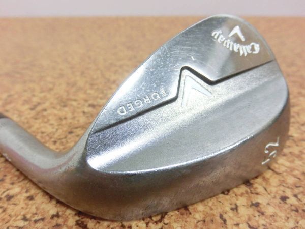 グリップ無♪Callaway キャロウェイ FORGED フォージド ウェッジ 52° 10 純正スチールシャフト Dynamic Gold FLEX-? 中古品♪F2441拍卖