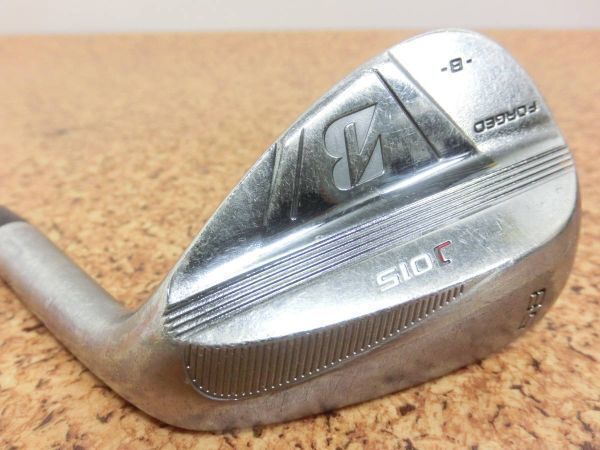 ♪BRIDGESTONE ブリヂストン J015 FORGED フォージド ウェッジ 58° 08 スチールシャフト N.S.PRO MODUS 3 FLEX-? 中古品♪F2349拍卖