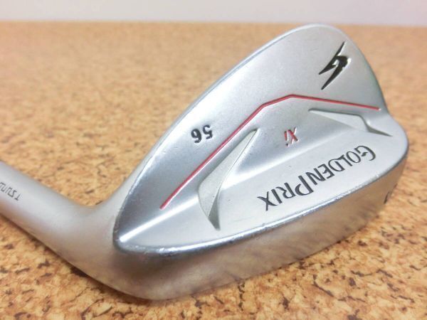 ♪TSURUYA ツルヤ GOLDENPRIX Xi ゴールデンプリックス ウェッジ SW 56° スチールシャフト N.S.PRO 950GH HT FLEX-S 中古品♪F2576拍卖