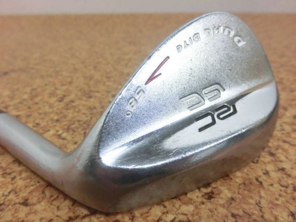 ♪ROYALCOLLECTION ロイヤルコレクション DUAL BITE FORGED デュアルバイト ウェッジ 58° スチールシャフト N.S.PRO FLEX-? 中古品♪F2575拍卖