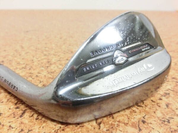♪TaylorMade テーラーメイド TP TOUR GRIND EF SPIN GROOVE ウェッジ 52° 09 スチールシャフト N.S.PRO 950GH FLEX-S 中古品♪F0413拍卖