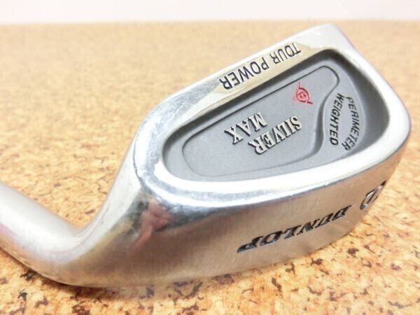 希少♪DUNLOP ダンロップ SILVER MAX TOUR POWER シルバー マックス ウェッジ SW 純正スチールシャフト POWERPOINT FLEX-R 中古品♪F1739拍卖