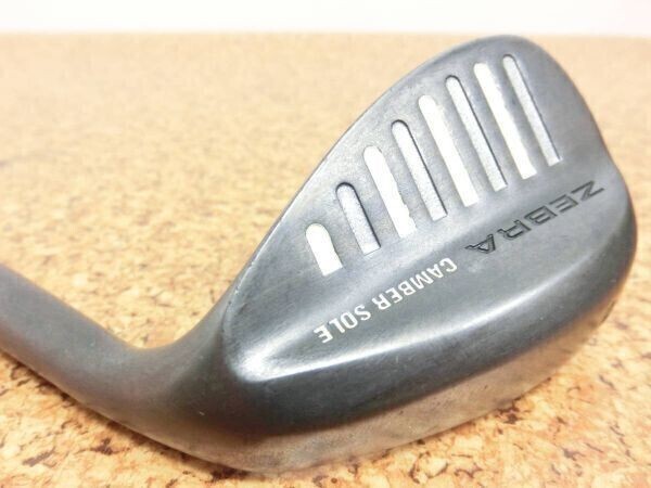 ♪ZEBRA ゼブラ CAMBER SOLE キャンバーソール ウェッジ 56° 純正スチールシャフト TRUETEMPER FLEX-? 中古品♪F1173拍卖