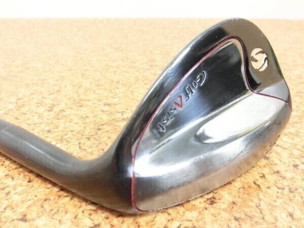 ♪Golf Asist ゴルフアシスト 黒染ウェッジ ウェッジ 60° 純正スチールシャフト FLEX-MULTI 中古品♪F1884拍卖