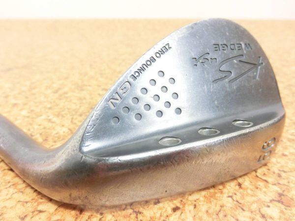 グリップ無♪maruman マルマン KS WEDGE ZERO BOUNCE GN ゼロバンス ウェッジ 56° スチールシャフト N.S.PRO FLEX-S 中古品♪F2436拍卖