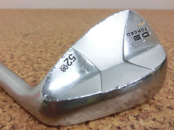 ♪ROYAL COLLECTION ロイヤルコレクション RC DB FORGED MT ウェッジ 52° 08 スチールシャフト Dynamic Gold FLEX-? 中古品♪F2746拍卖