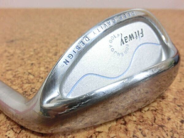 レディース♪GolfPlanner ゴルフプランナー Fitway DEEP CAVITY DESIGN ウェッジ SW 純正カーボンシャフト FLEX-L 中古品♪H0010拍卖