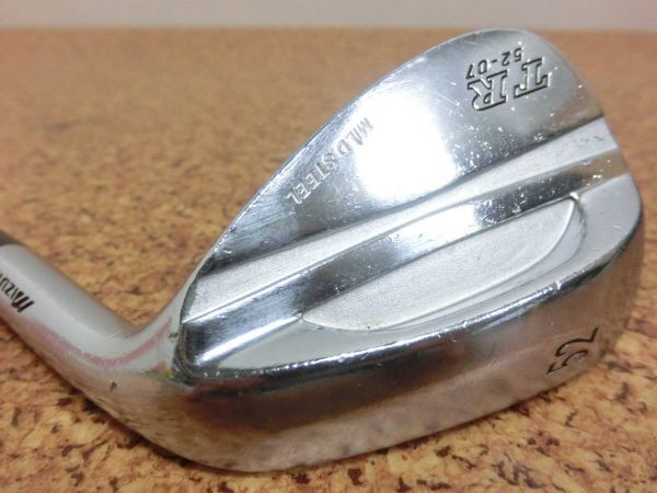 ♪MIZUNO ミズノ TR 52-07 MILD STEEL ウェッジ 52° 純正カーボンシャフト TECHNO-FLEX 2610 FLEX-WEDGE 中古品♪F2447拍卖