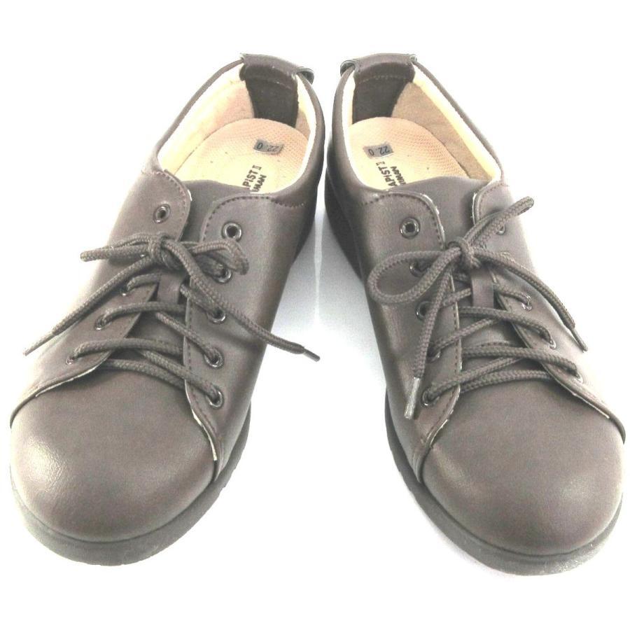 22cm 婦人靴 新品 訳☆体に良い足型設計 コンフォートシューズ レディースシューズ 茶☆802BR22拍卖